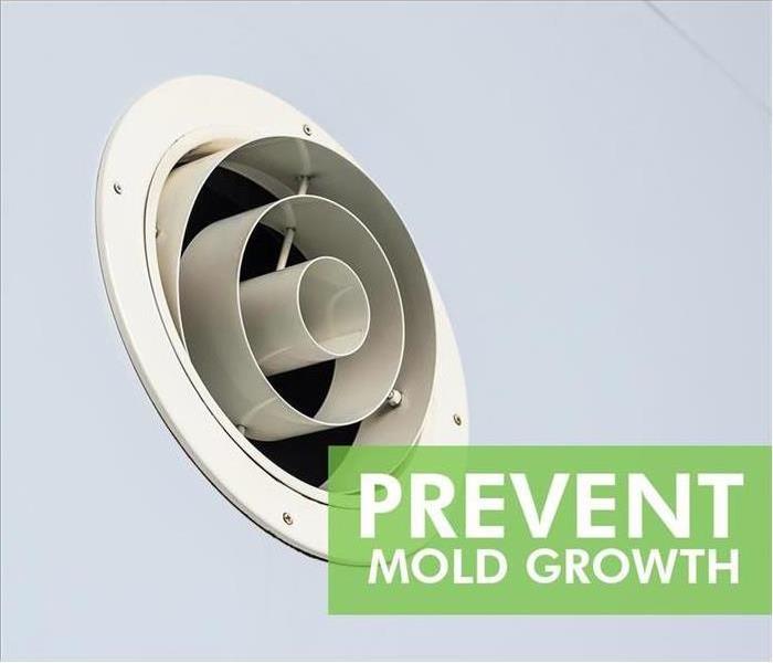 Fan/vent to prevent mold